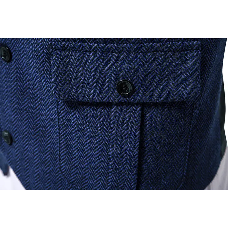 European Single Breasted Retro Vest Men - www.Shopthatapp.com