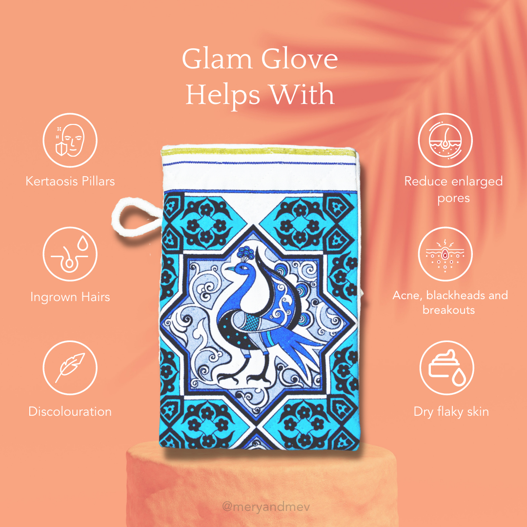 Body Exfoliating Gloves 2PC