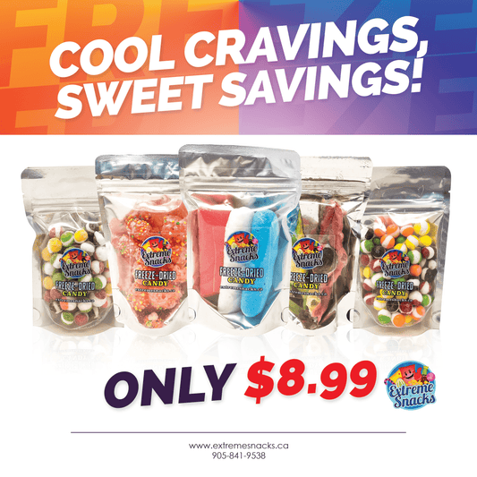 Extreme Snacks Freeze Dried Fruit Roll Ups - www.Shopthatapp.com