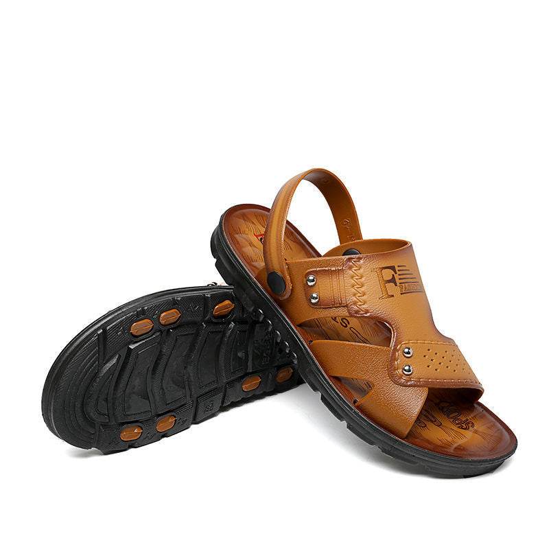 Sandals Summer Open Toed Non-slip Men - www.Shopthatapp.com