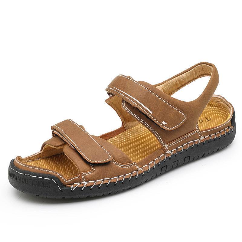 Men's Sandals Casual Trend Leather Sandals Men's Wholesale - www.Shopthatapp.com