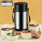 304 Stainless Steel Large Capacity Vacuum Thermal Insulated Lunch Box - www.Shopthatapp.com