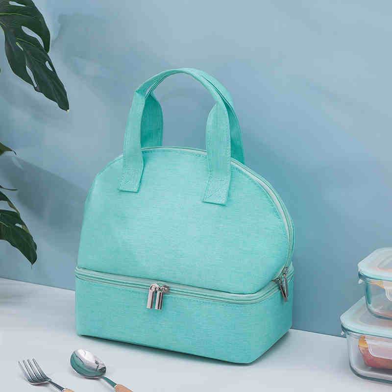 Women's Fashion Portable Insulated work lunch bag - www.Shopthatapp.com