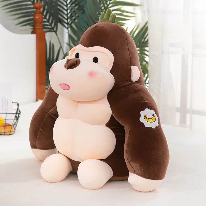 Black King Kong Cute Creative Gorilla Plush Toy - www.Shopthatapp.com