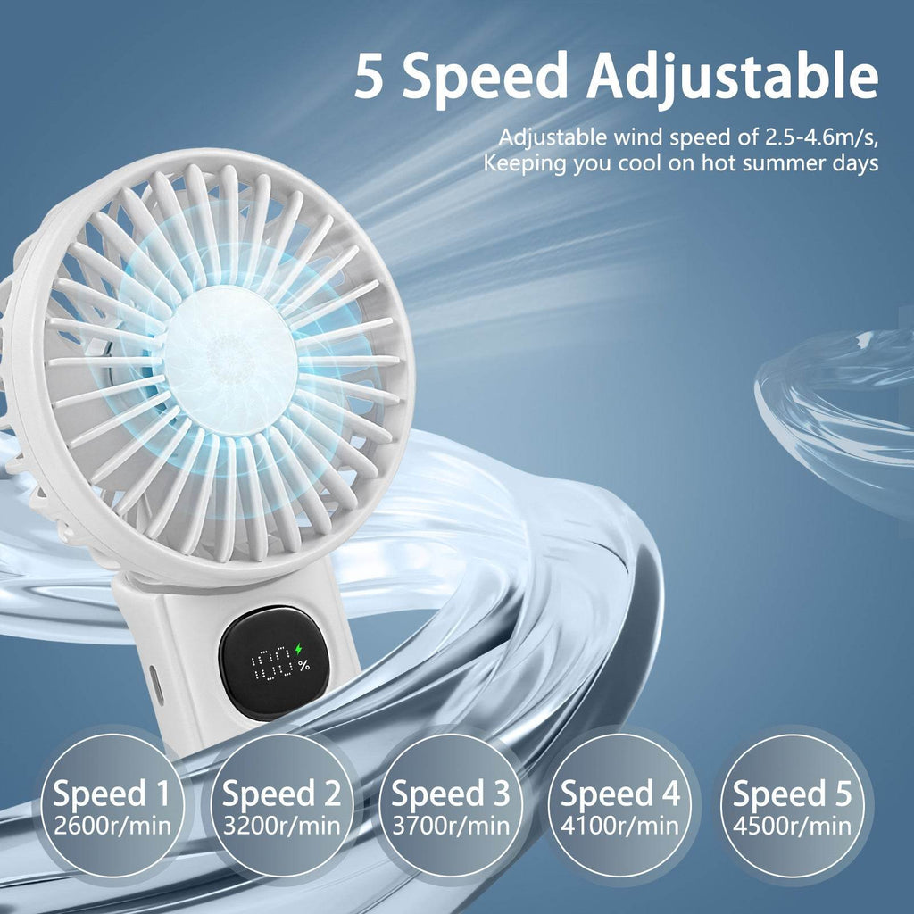 Portable Handheld Fashion Personality Little Fan - www.Shopthatapp.com