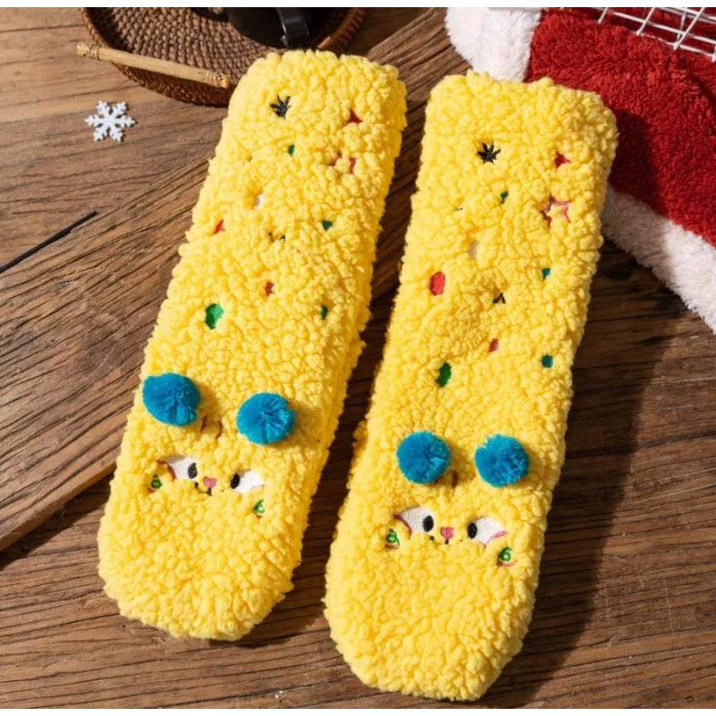 Cashmere Socks For Women Warm Floor - www.Shopthatapp.com