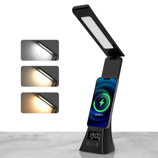 Wireless charging lamp with phone charger - www.Shopthatapp.com