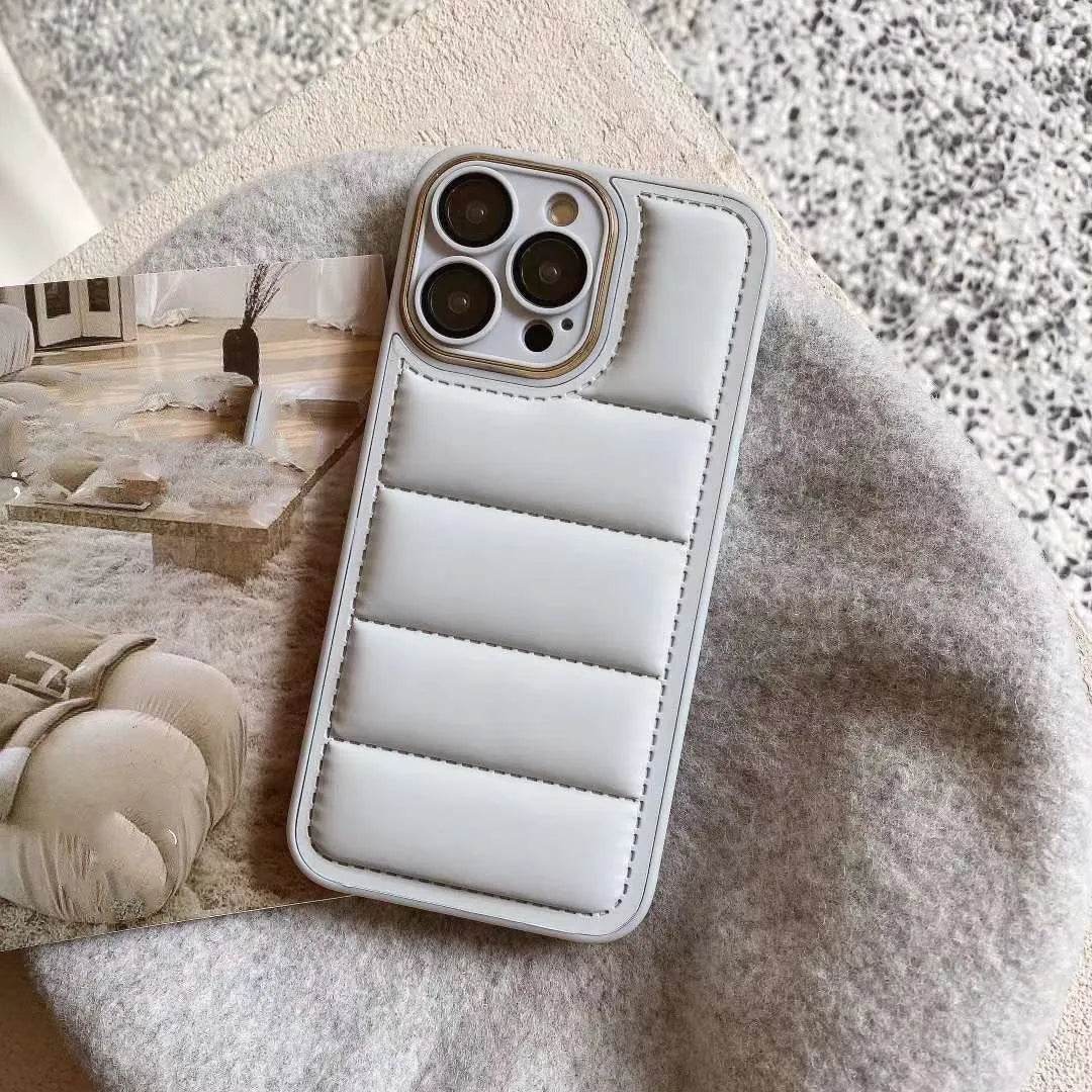 Cotton Filled Down Jacket Phone Case - www.Shopthatapp.com
