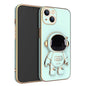3D Astronaut Phone Case Anti-Drop Electroplating Bracket - www.Shopthatapp.com