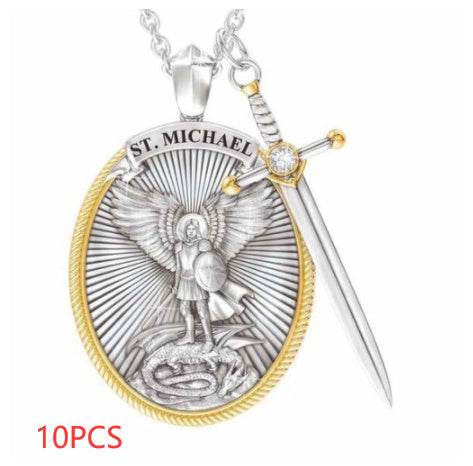 Protection Shield Western Mythology Faith Necklace - www.Shopthatapp.com