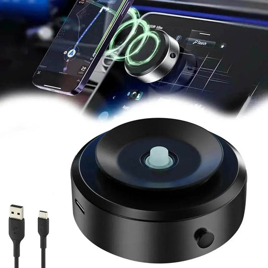 Intelligent Mobile Phone Holder Double-Sided Car Mount Magnetic Universal Adsorption Bracket Vacuum Adsorption Stable For Phone - www.Shopthatapp.com