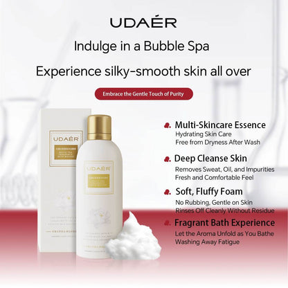 UDAER Cream Bubble Bath Hydrating Shower Gel Gentle Cleansing Body Wash - www.Shopthatapp.com