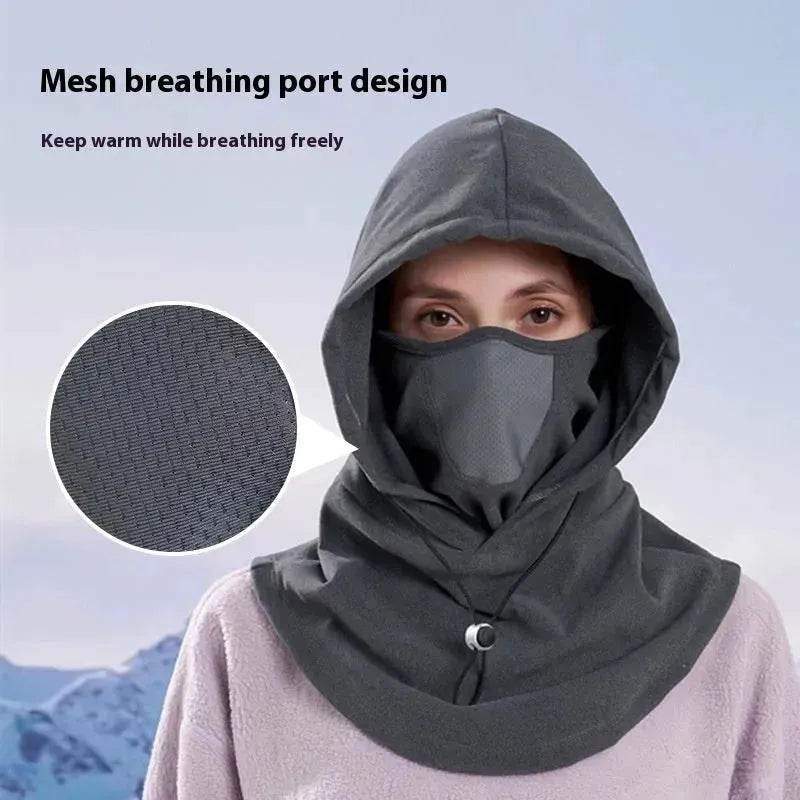 Winter Fleece full  Face Mask Winter Face Covering cold weather balaclava - www.Shopthatapp.com