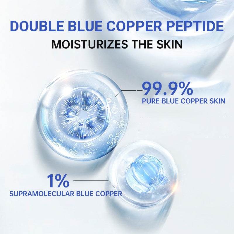 UDAER Blue Copper Peptide Serum Essence  Rejuvenating Moisturizing Anti-wrinkle, Soothing And Repairing - www.Shopthatapp.com