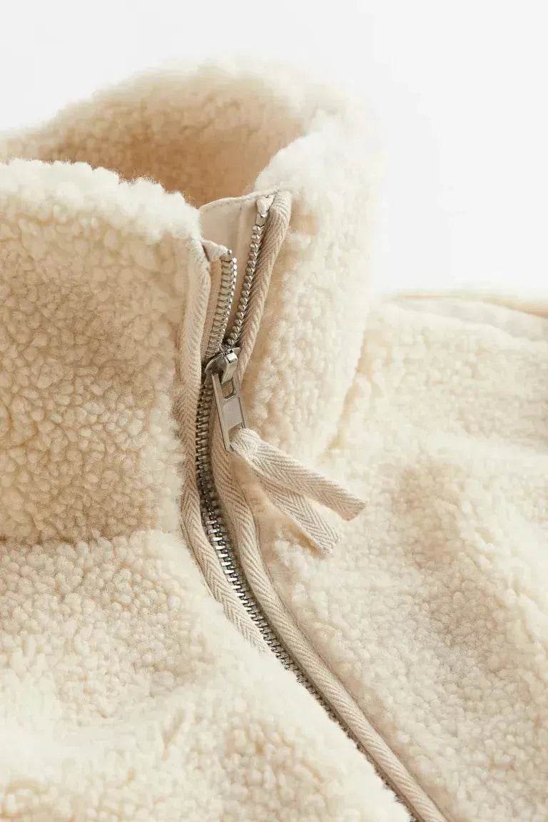 New Fashion Loose Anti-cashmere Hooded Zipper Huge Fleece Winter Jacket - www.Shopthatapp.com