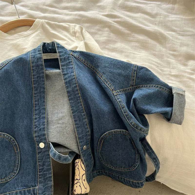 Tether Denim Jacket Cool Top - www.Shopthatapp.com