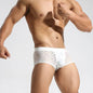 All- match Men's Underwear Breathable Nylon Mesh Boxer Briefs - www.Shopthatapp.com