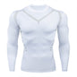 Men's Sports Quick-drying Long sleeve Workout Fitness T-shirt top - www.Shopthatapp.com