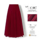Pleated Mesh Midi Skirt – Women's Prairie Swing Skirt - www.Shopthatapp.com