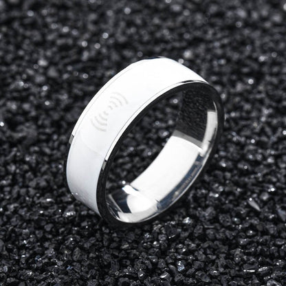 New Stainless Steel Smart Ring - www.Shopthatapp.com
