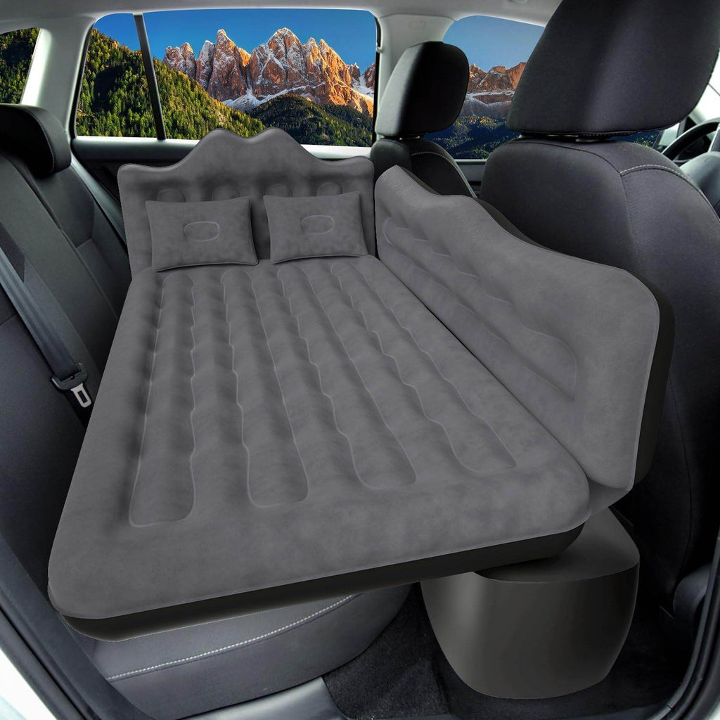 Inflatable Car Truck Outdoor Camping Air Mattress with 2 pillows - www.Shopthatapp.com