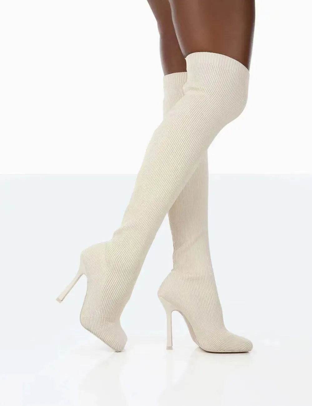 Thigh High Boots Women Over The Knee Long Boots Fashion Shoes - www.Shopthatapp.com
