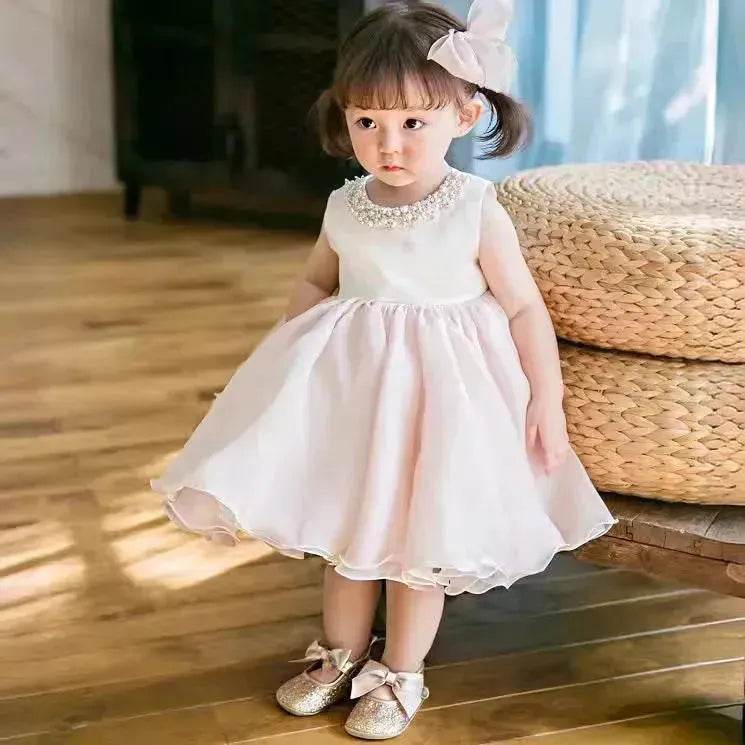 Piano Puffy Gauze Princess Dress Host Birthday Gift Children Dress - www.Shopthatapp.com