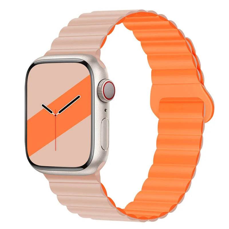 Band Silicone Magnetic Watch Strap - www.Shopthatapp.com