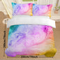 Girly Duvet Cover Rainbow Glitter Ombre Bedding Sets 3 Pcs Chic  Purple Blue Green Pastel Bed Spreads Sparkle Quilt Cover Set With 2 Pillow Shams - www.Shopthatapp.com
