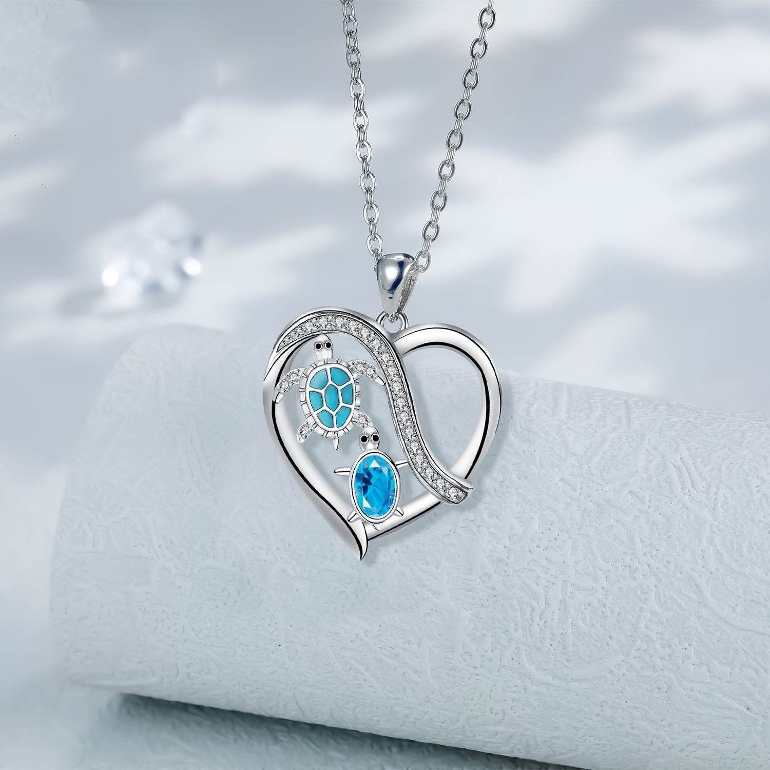 Necklace Love Turtle European And American Gift For Mom - www.Shopthatapp.com