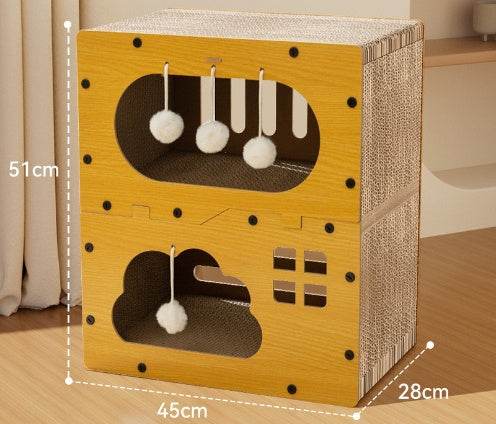 Creative Sisal Mat That Won't Shed Crumbs Cat Scratch Board - www.Shopthatapp.com