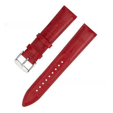 Bamboo Pattern Cow Leather Watch Strap Unisex - www.Shopthatapp.com