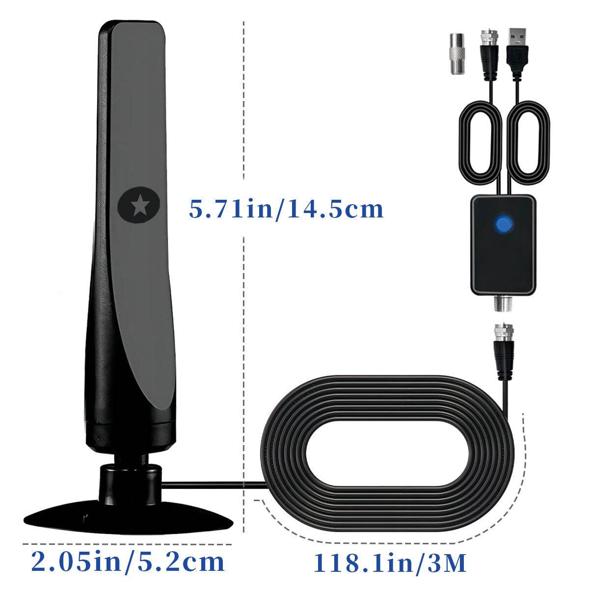 Upgraded HDTV Digital best indoor tv antenna - www.Shopthatapp.com