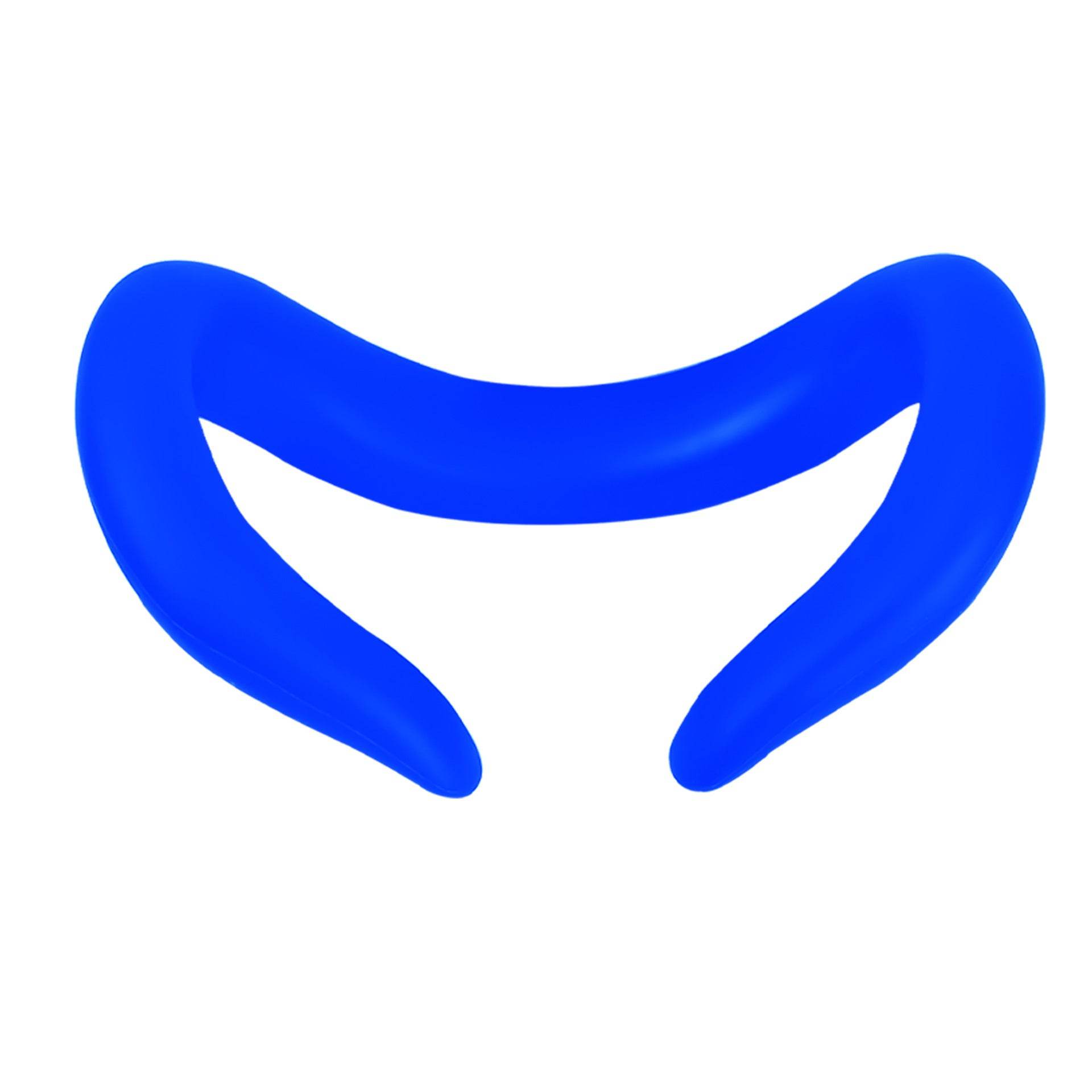 Silicone VR Face Mask For Meta Quest 3 VR Headset Lightproof VR Facial Interface Sweatproof Cushion Replacement Cover Pad - www.Shopthatapp.com