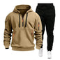 Men's pocket Half Zipper Hoodie Sweatshirt Pullover Sportswear - www.Shopthatapp.com
