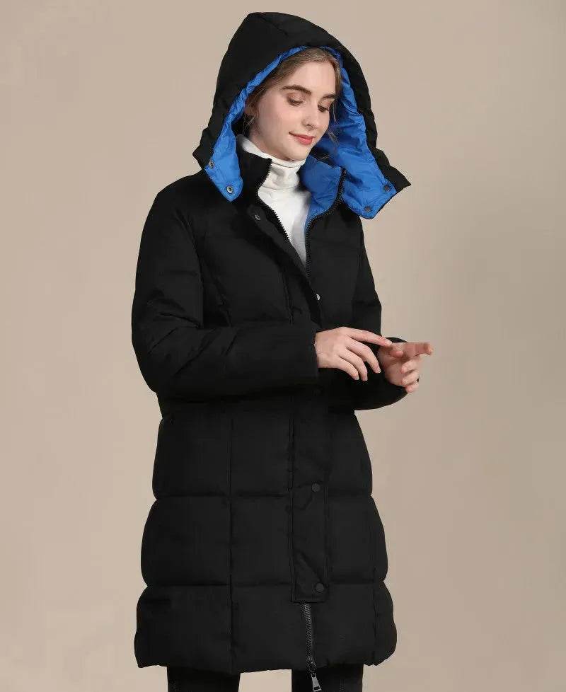 Unisex Hooded Winter Long Puffer coat - www.Shopthatapp.com
