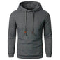 Men's Jacquard Sweatshirt Long-sleeved Hoodie Warm Color  Sports Pullover Top - www.Shopthatapp.com