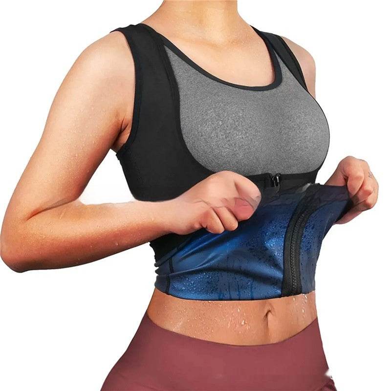 Workout Neoprene Sauna Sweat Vest for Women Tank Top - www.Shopthatapp.com