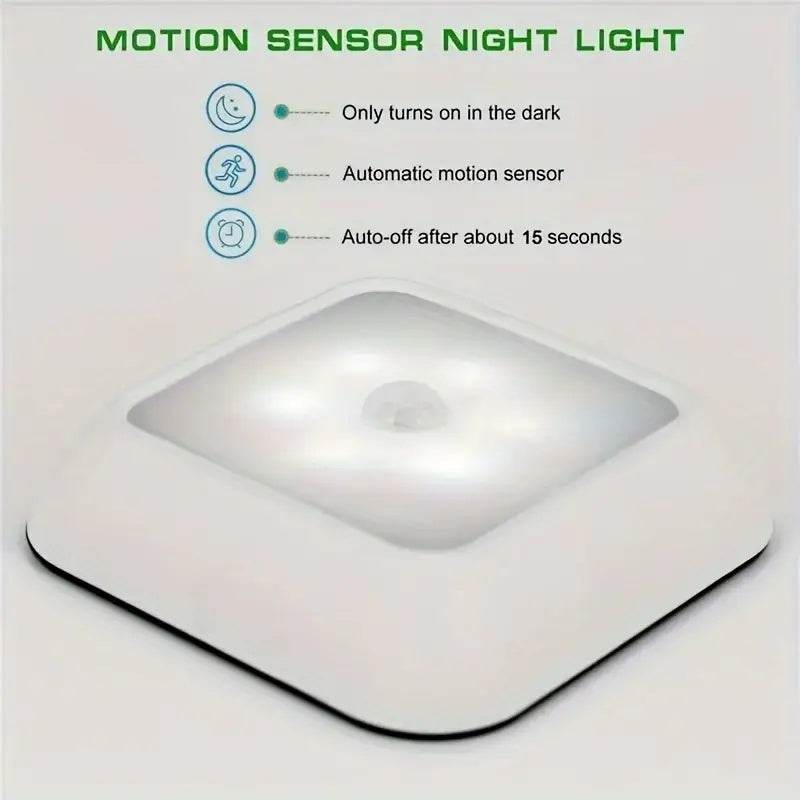 6 Pcs Induction Cabinet Night Light Motion Sensor - www.Shopthatapp.com