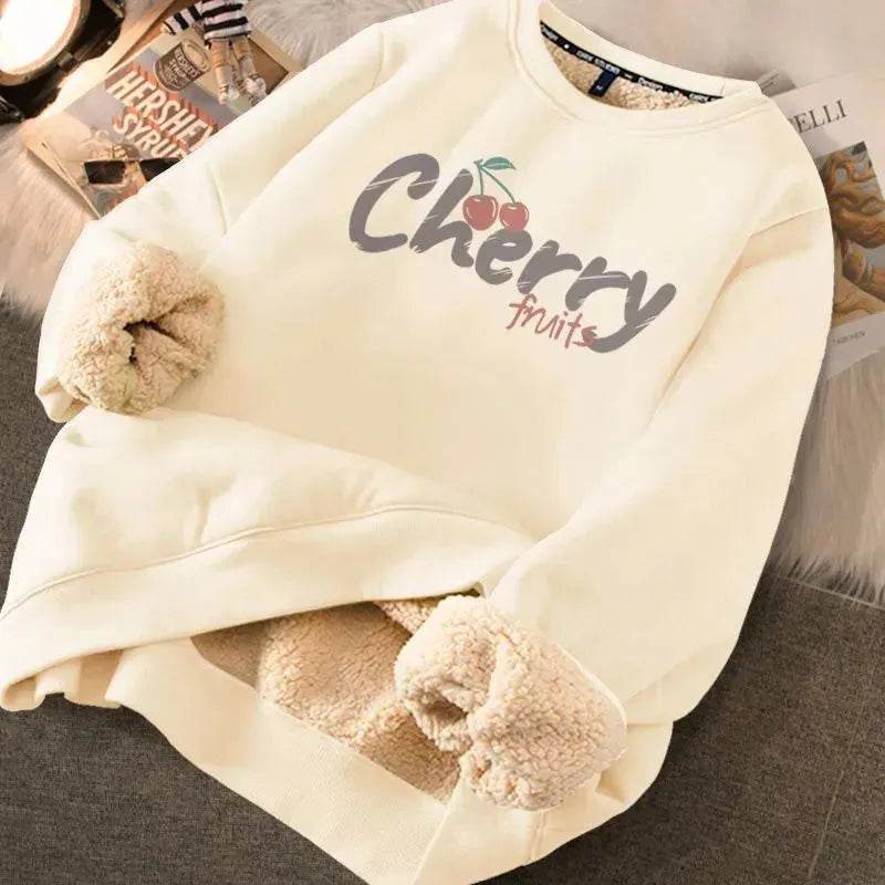 Autumn Winter Fleece-lined thick sweatshirt Pullover top for men - www.Shopthatapp.com