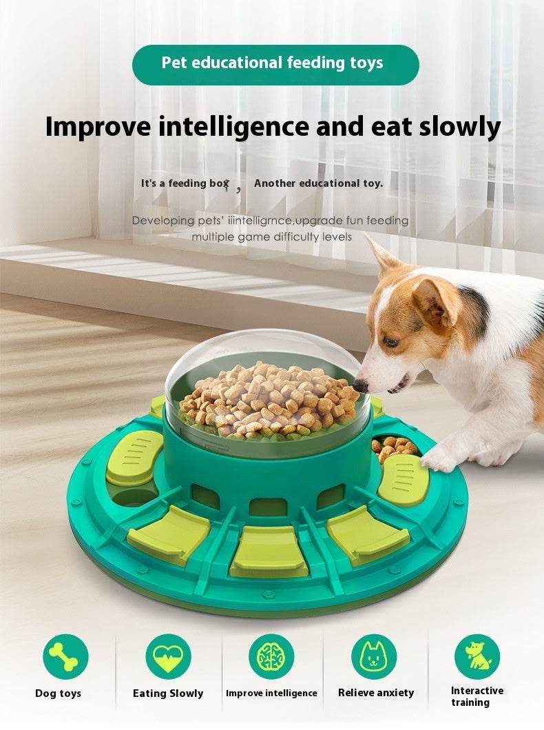 Interactive Dog Puzzle Toy For IQ Improvement And Slow Feeding Suitable For All Sizes Pets Nutritious Diet-Friendly Non-Electric Plastic Pets Game Pet Products - www.Shopthatapp.com