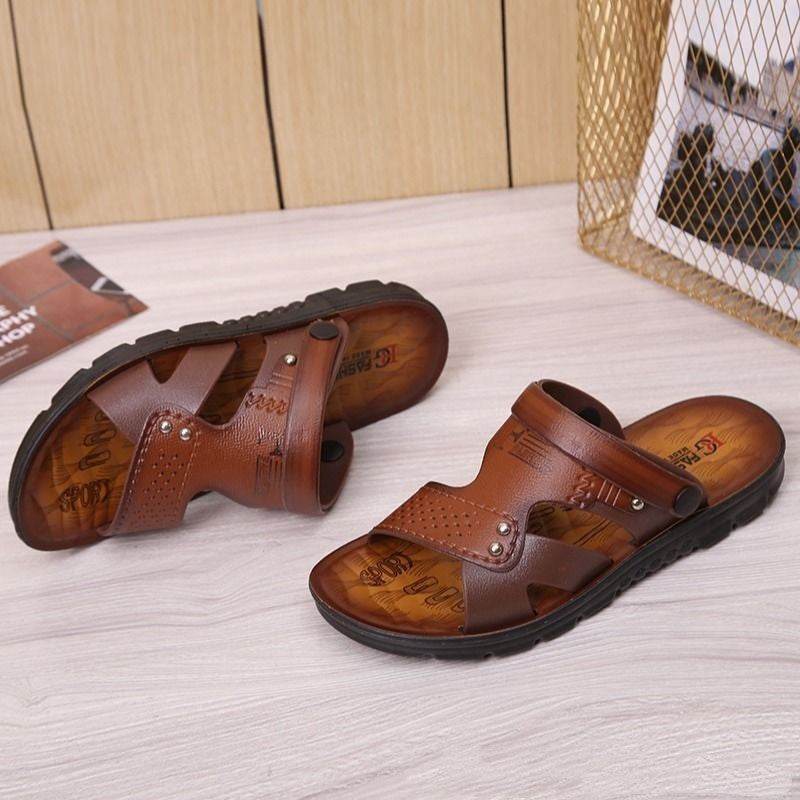 Sandals Summer Open Toed Non-slip Men - www.Shopthatapp.com