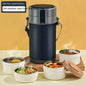 304 Stainless Steel Large Capacity Vacuum Thermal Insulated Lunch Box - www.Shopthatapp.com