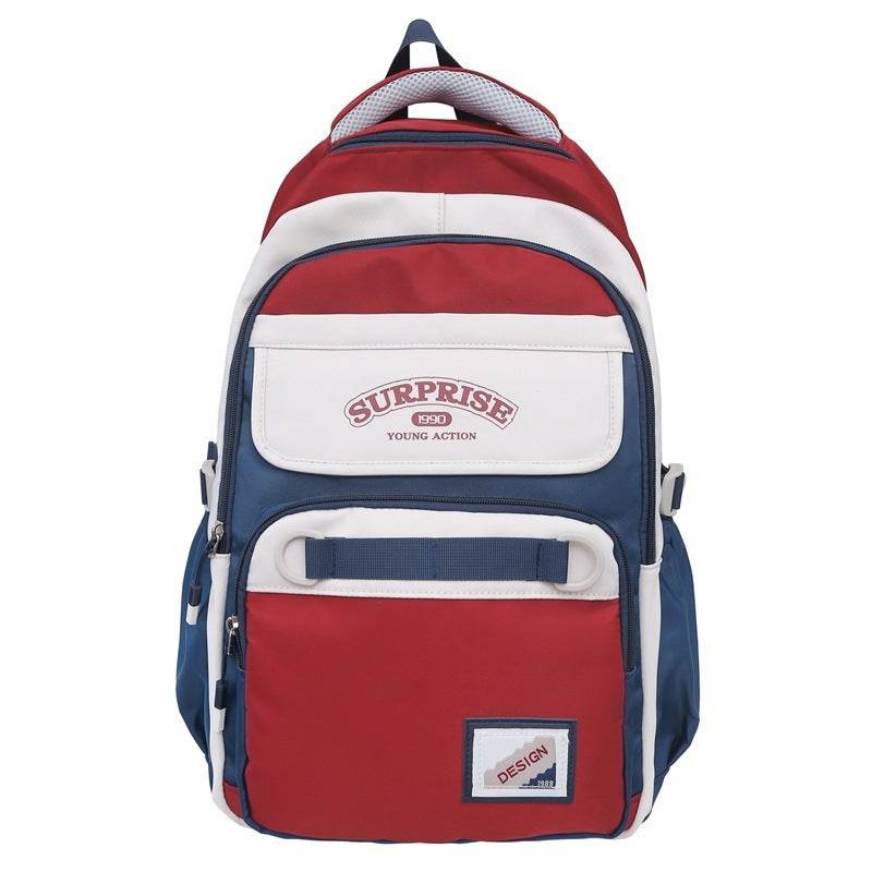 College Style Backpack Student Leisure Travel Large Capacity Backpack - www.Shopthatapp.com