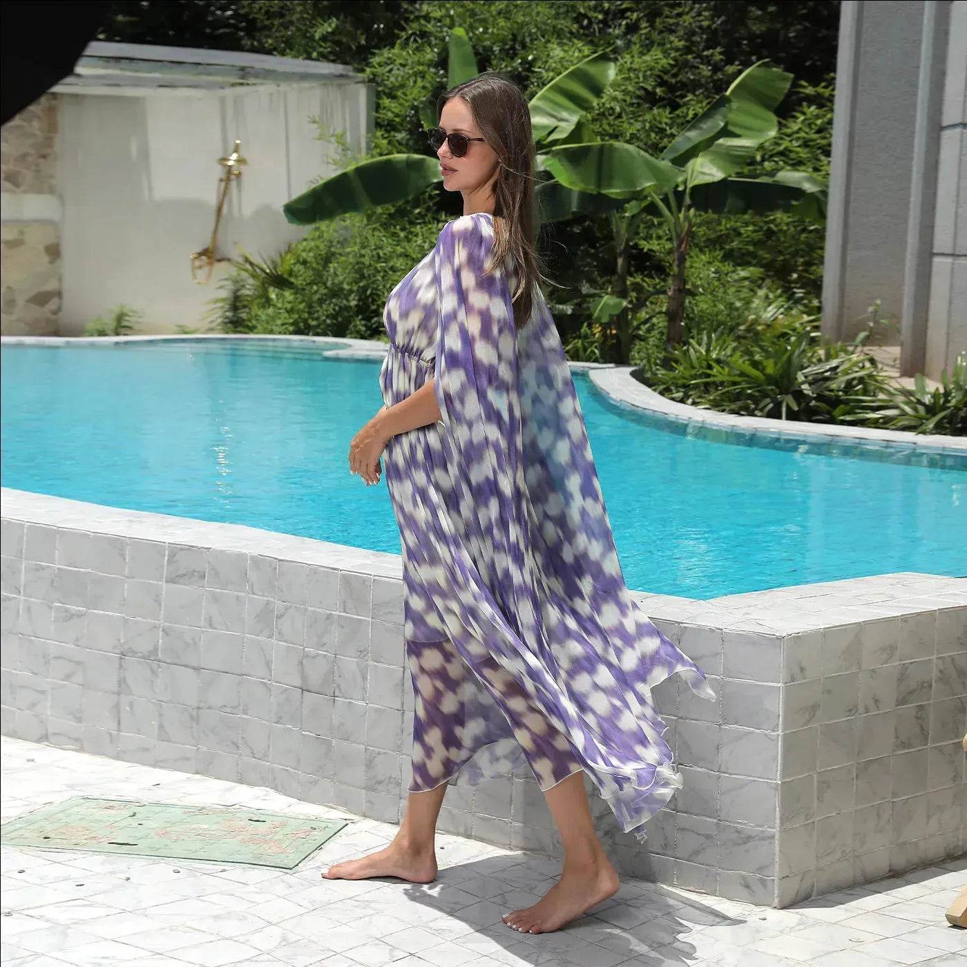 Casual New Floral Chiffon Long Dress - www.Shopthatapp.com