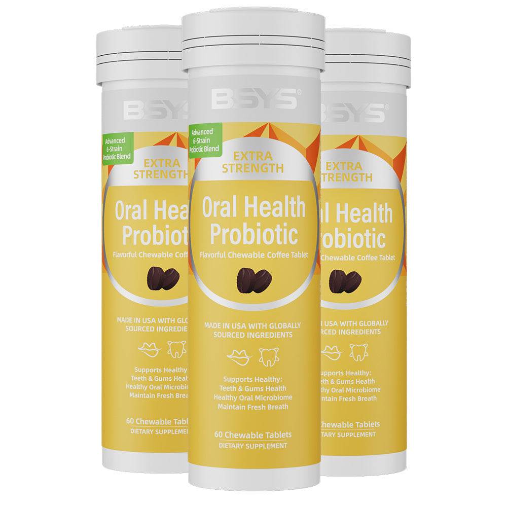 BSYS Coffee Lovers Meet Your New Obsession Oral Probiotic Chews That TASTE LIKE COFFEE  High-quality Supplements For Your Mouth No Gross Aftertaste, Just That Rich, Roasty Vibe. Game Changer - www.Shopthatapp.com