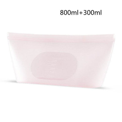 Silicone Refrigerator Food Storage Vacuum Seal Bag - www.Shopthatapp.com