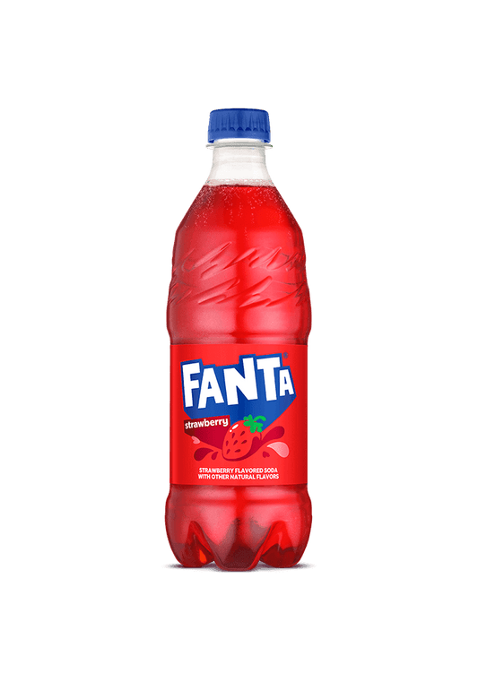 Fanta Strawberry Bottle 591ML - Canadian Edition - www.Shopthatapp.com