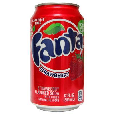 Fanta Strawberry Can 355ML - Canadian Edition - www.Shopthatapp.com