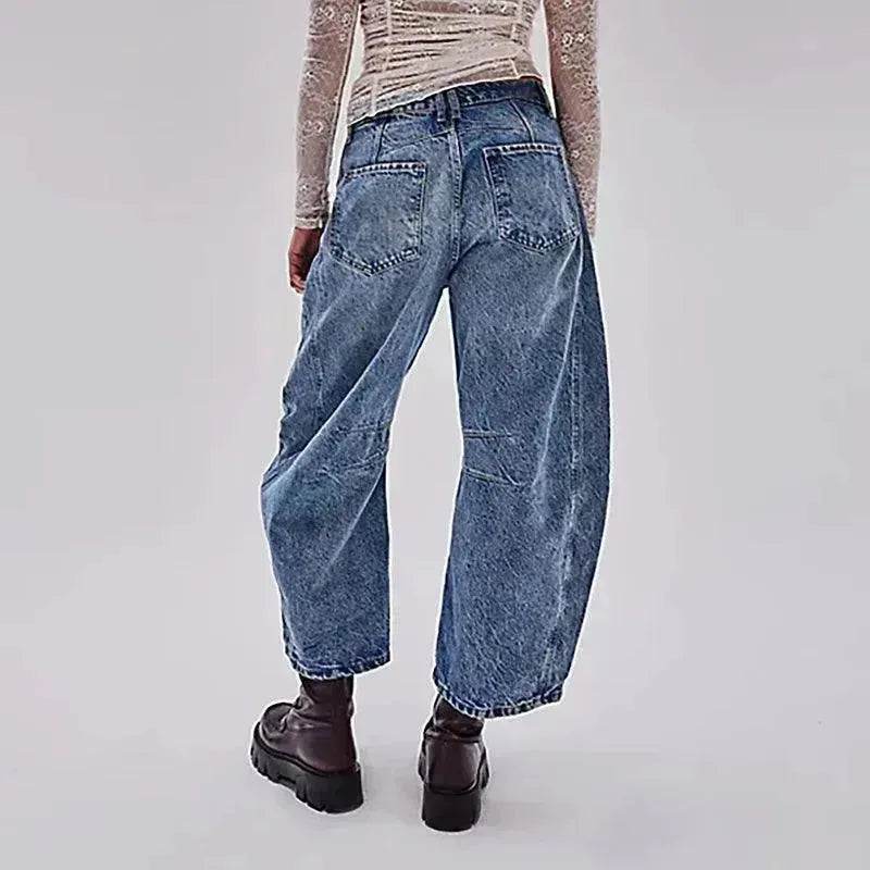 Fashion Loose Wide-leg Pants Summer Sports Straight  Casual Cotton Trousers Women's Trouser Pant - www.Shopthatapp.com
